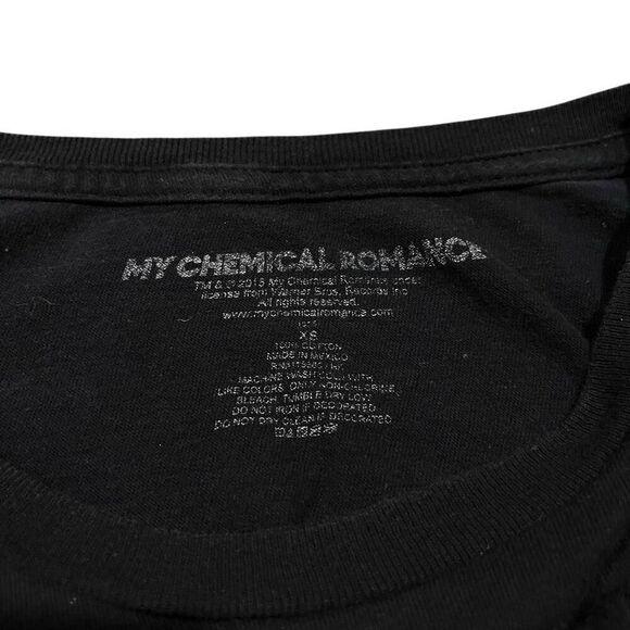 My Chemical Romance MCR Football Jersey T-Shirt Women’s XS - Picture 3 of 3